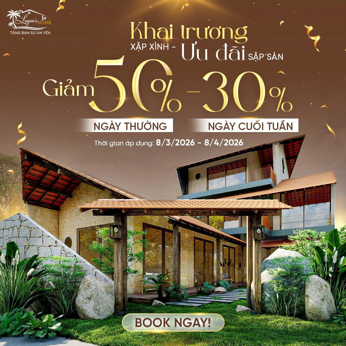 Luyen's Home Cù Lao Mái Nhà