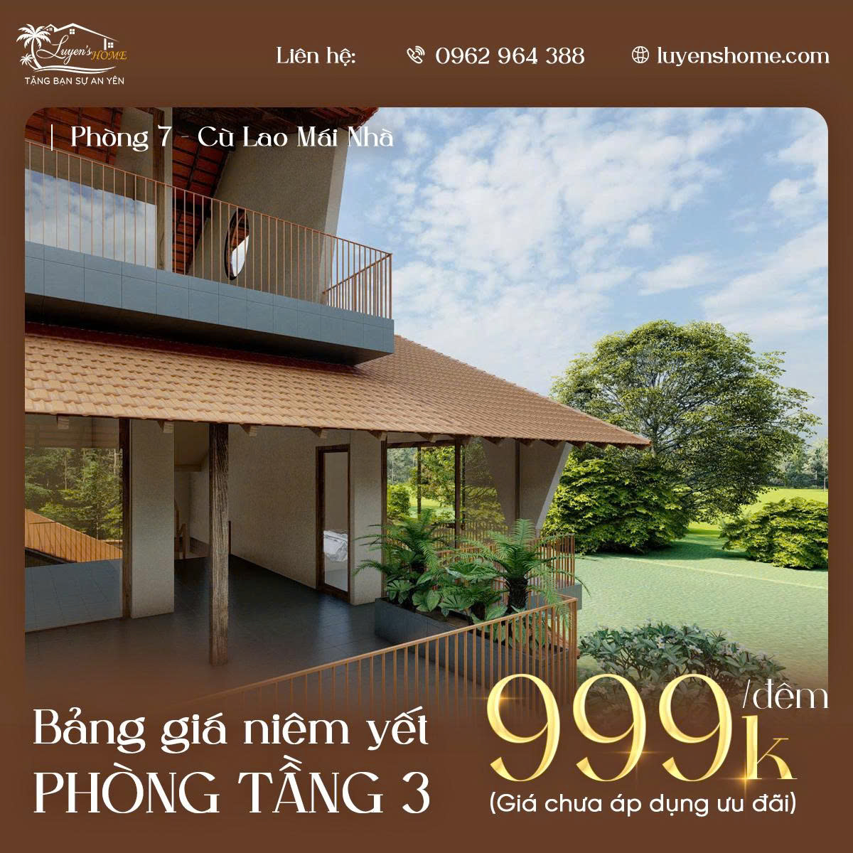 Luyen's Home Cù Lao Mái Nhà