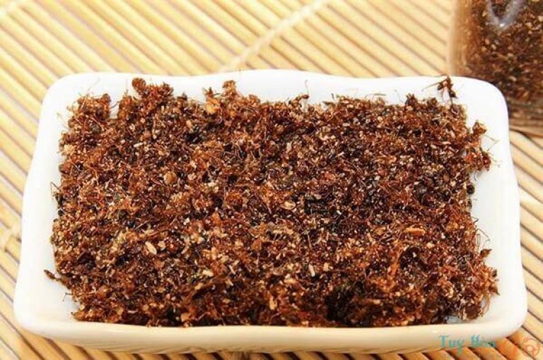 Bò một nắng – Muối kiến vàng đặc sản Phú Yên