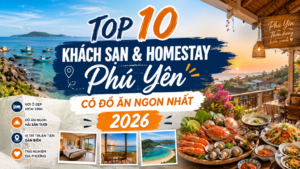 Top 10 homestay Phú Yên có đồ ăn ngon nhất
